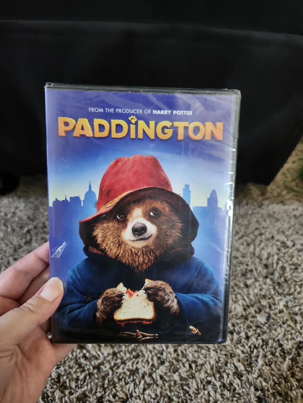 Paddington Movie DVD - Red Hat, Blue Coat